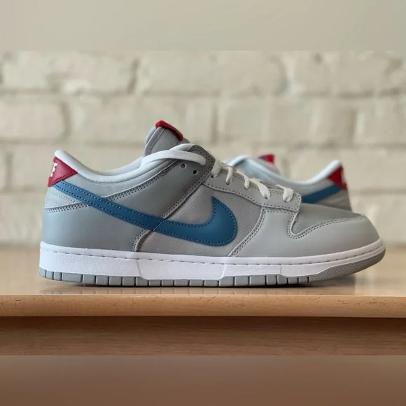 Nike Dunk Low QS Retro Silver Surfer Running Casual Shoes Men Size 11 HF0391-001 - Picture 2 of 10